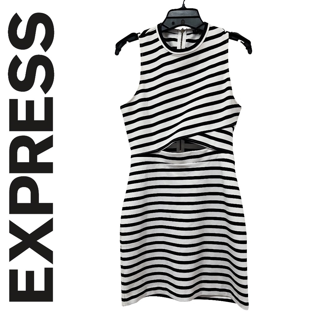 EXPRESS EUC Sleeveless Cut-out dress, Size 6